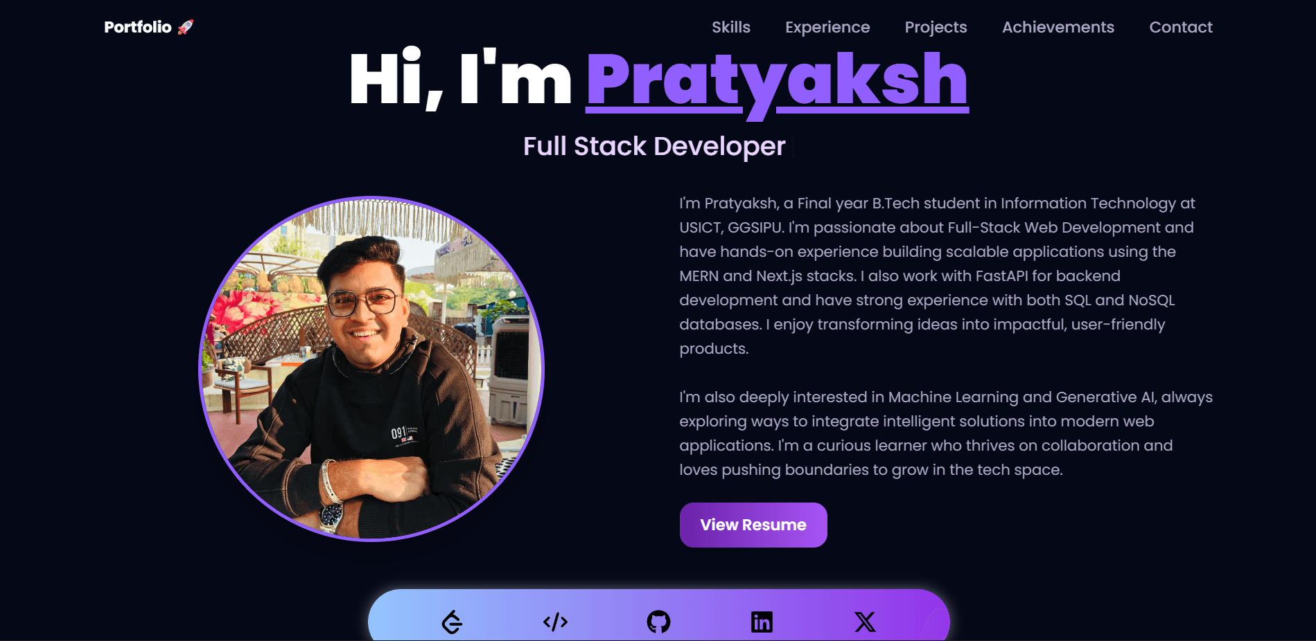 Portfolio Website